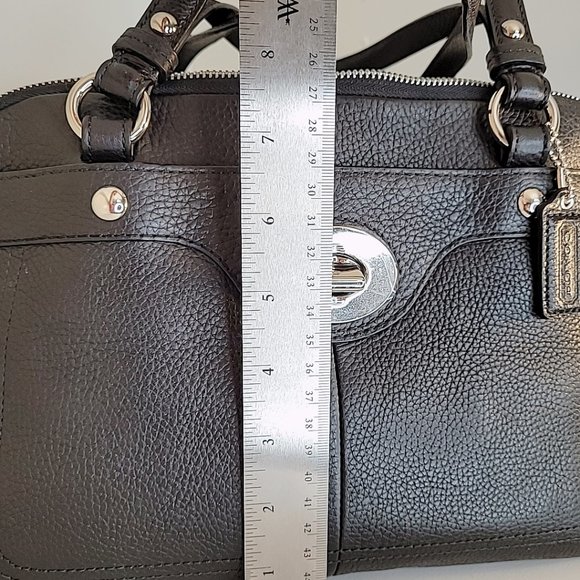 COACH leather black bowling bag - Picture 10 of 16